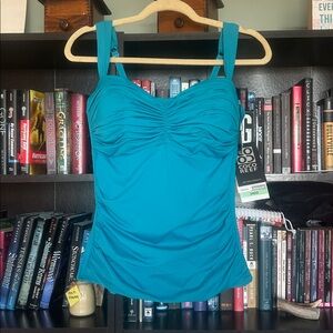 NWT Coco Reef Turquiose Tankini Top